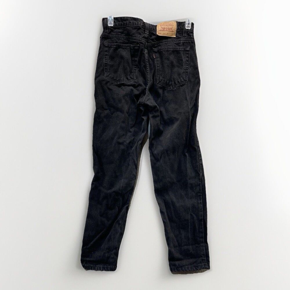 Vintage Levi's 521 Jeans Women's 12 29x27 Tapered Fit Tapered Leg
